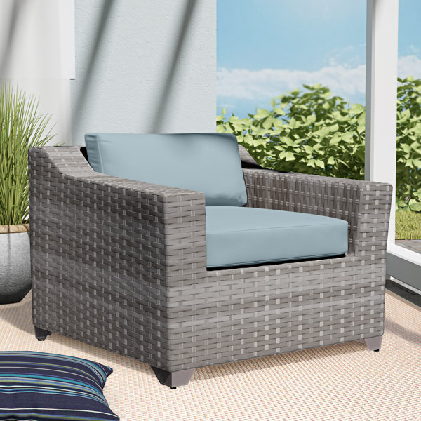 Sol 72 Outdoor™ Waterbury Patio Chair with Cushions Wayfair